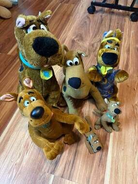 scooby doo stuffed animal bundle